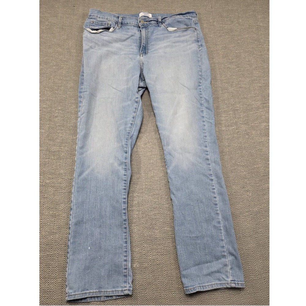 Denizen from Levis High Rise Straight Jeans Light Wash Blue Size 16M W33 L32